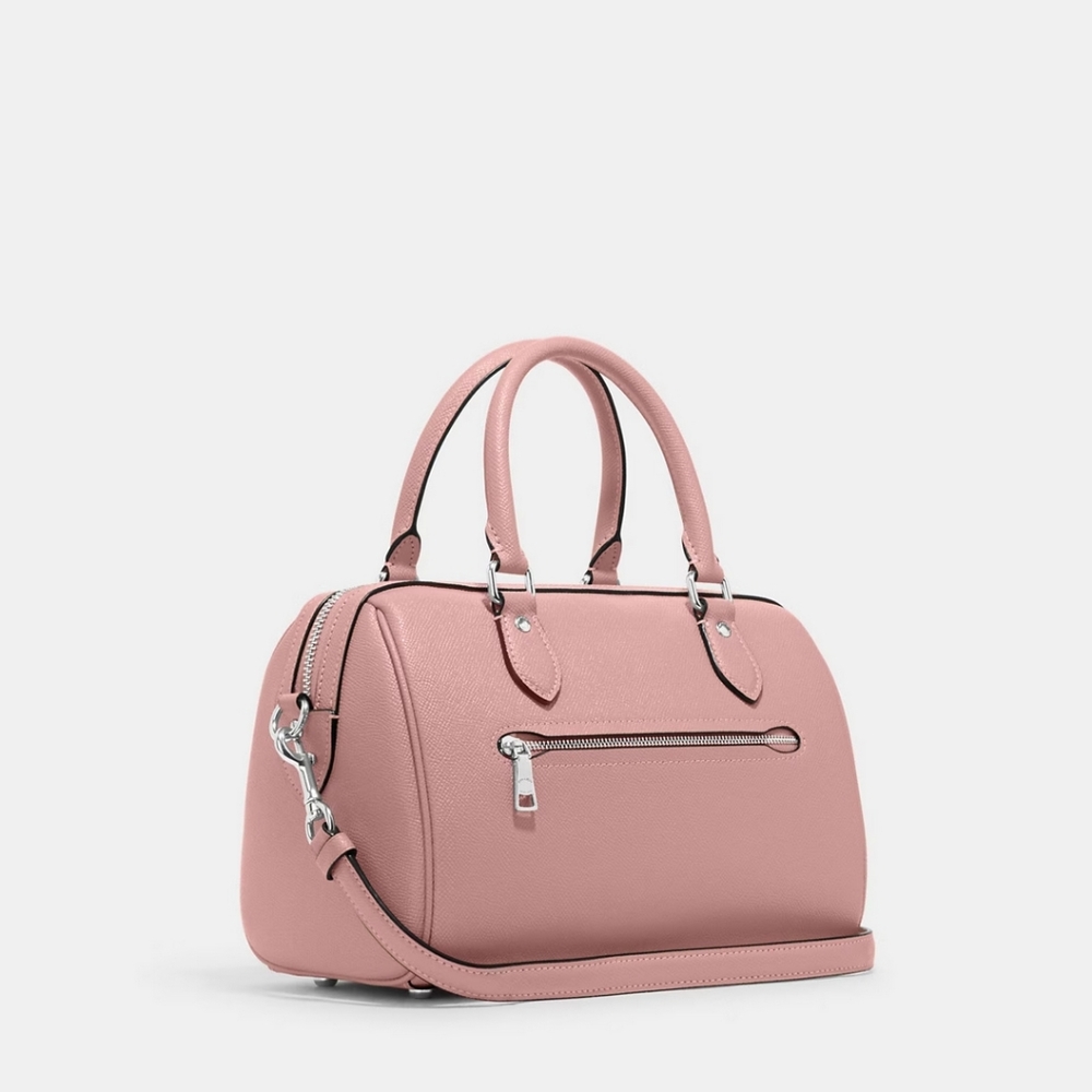 New! 🩷Rowan Satchel in Silver/Light Pink 🩷 *Ready to Ship* (Only 1 left) - Picture 4 of 7